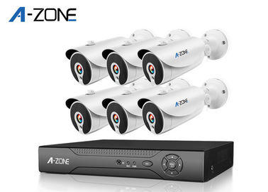 Sistema della videocamera di sicurezza di definizione dei corredi 2MP della macchina fotografica del CCTV del IP di Manica della ripresa esterna 6 alto
