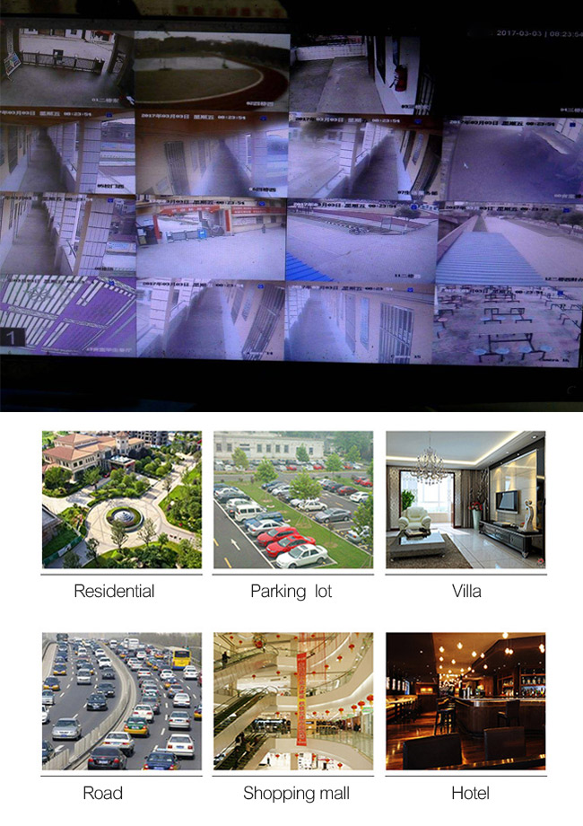 Mini interfaccia grafica di sorveglianza 1080P di 8CH Nvr Dvr per il sistema di sicurezza del CCTV