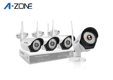 Sistema di sicurezza senza fili della macchina fotografica domestica 720P 4 con nvr 1 Megapixel